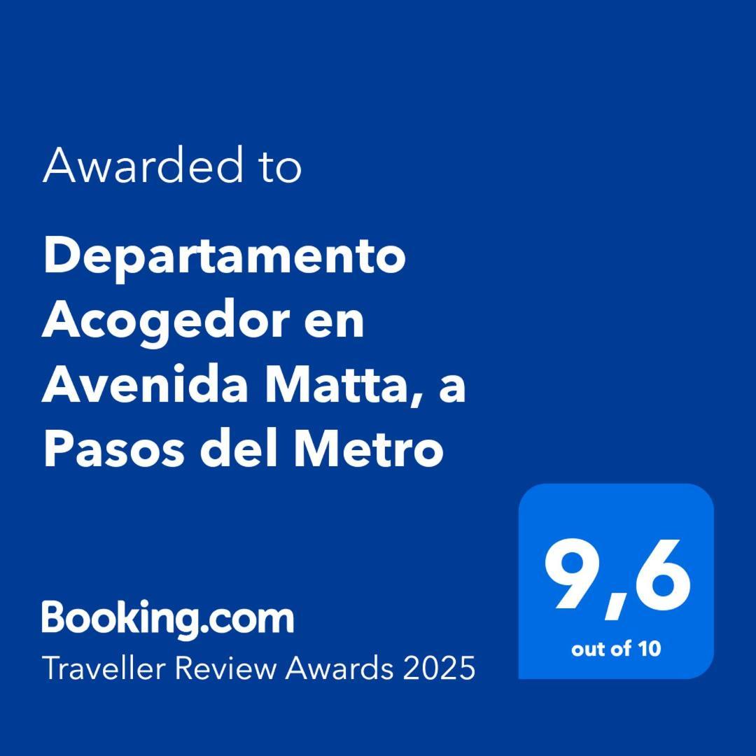Apartamento Departamento Acogedor En Avenida Matta, A Pasos Del Metro